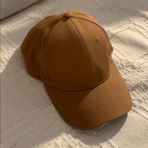 Men's camel cap